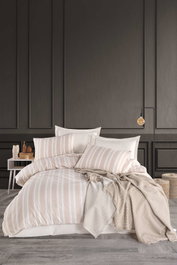 L'essentiel linge de maison Soft Line - Beige